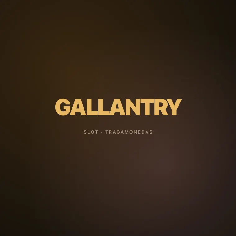 Gallantry tragamonedas — Hacksaw Gaming
