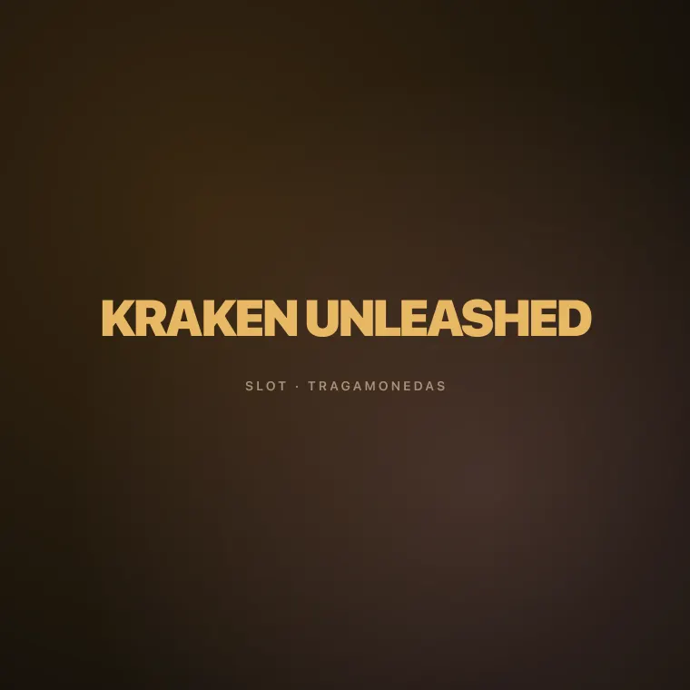 Kraken Unleashed tragamonedas — WMS